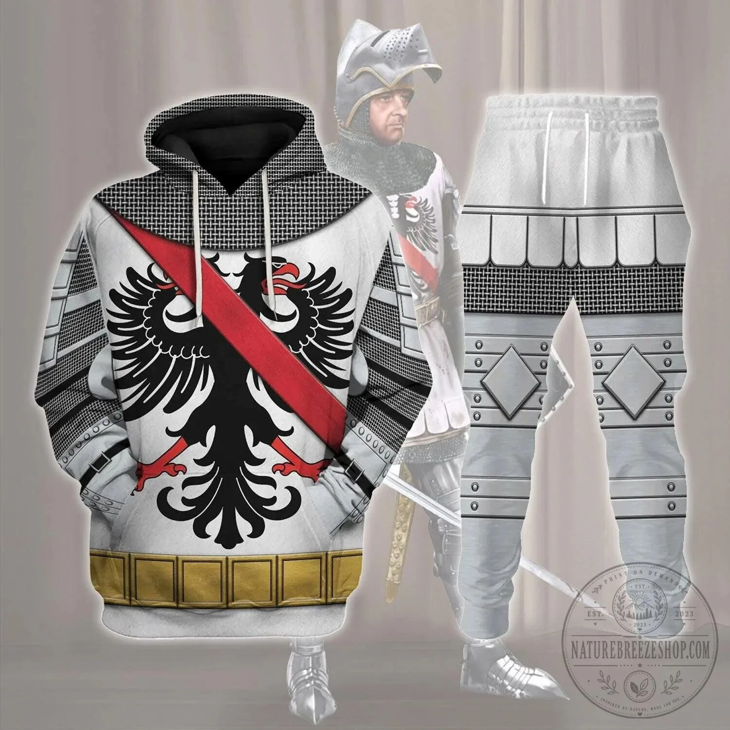 Bertrand du Guesclin The Eagle of Brittany Costume Hoodie 13 Bertrand du Guesclin The Eagle of Brittany Costume Hoodie