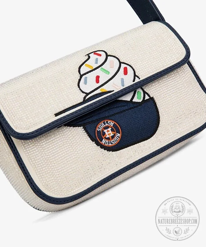Houston Astros Sundae Helmet Beaded Shoulder Bag 26 Houston Astros Sundae Helmet Beaded Shoulder Bag