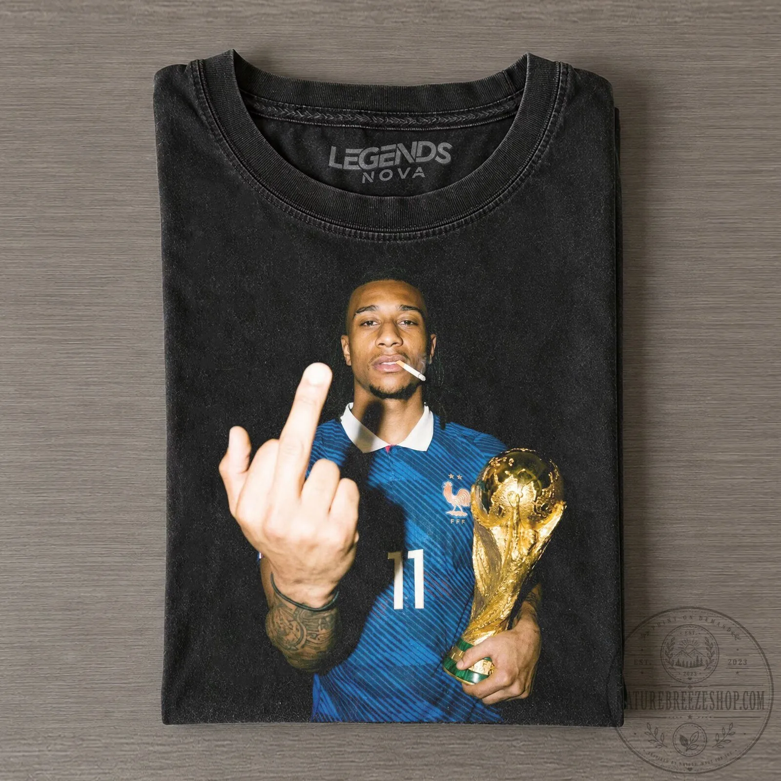 Ousmane Dembélé France Football Team World Cup T-Shirt