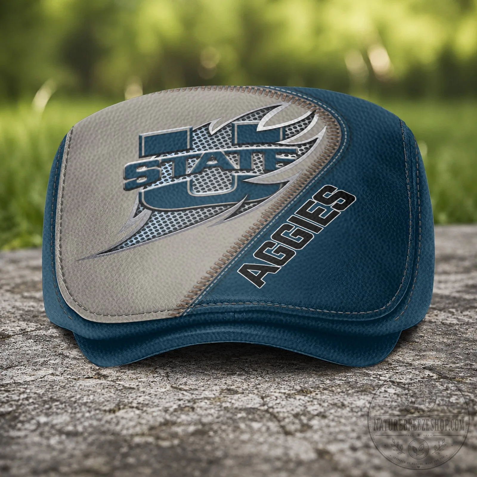Utah State Aggies NCAA Jeff Cap Flat Cap 10 Utah State Aggies NCAA Jeff Cap Flat Cap