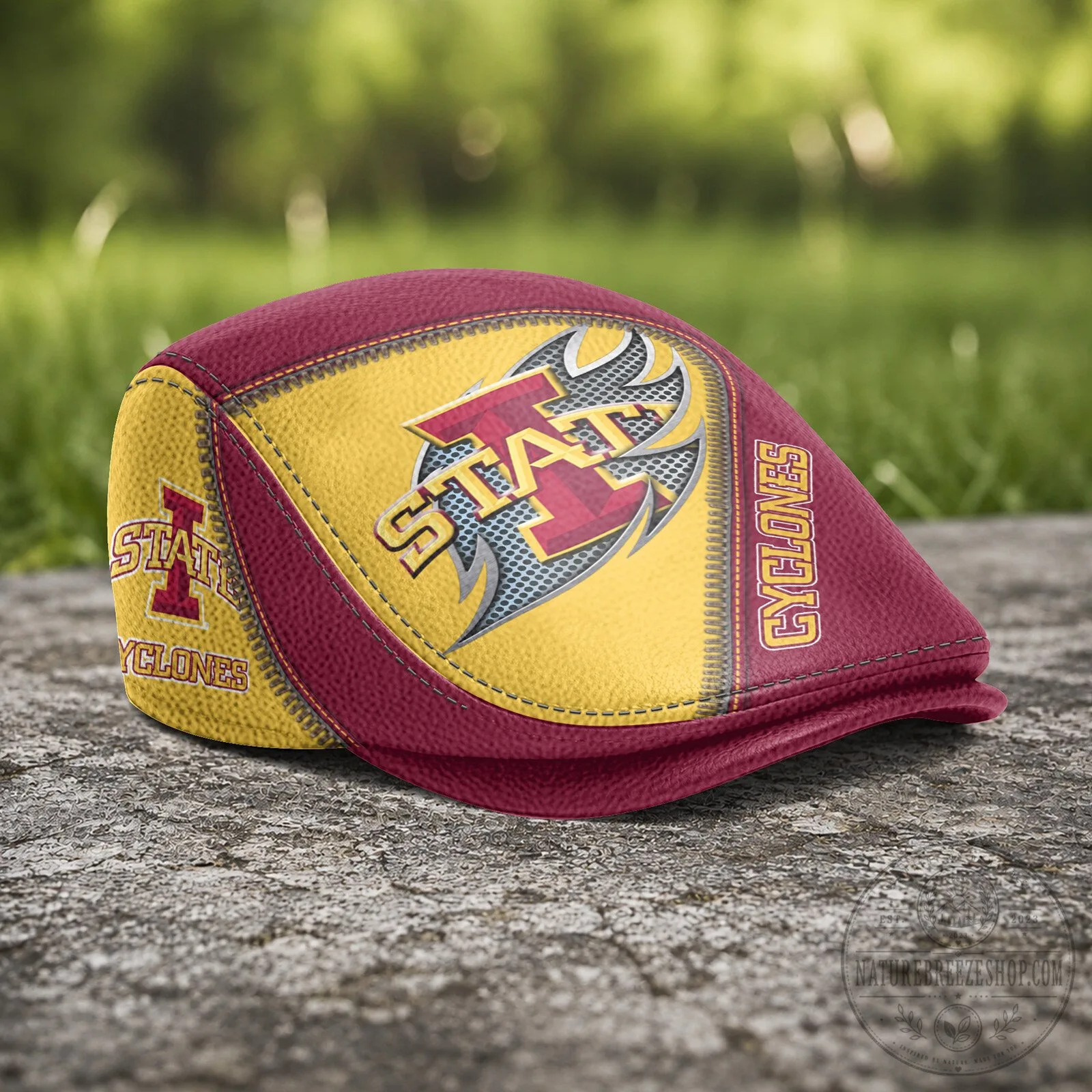 Iowa State Cyclones NCAA Jeff Cap Flat Golf Hat