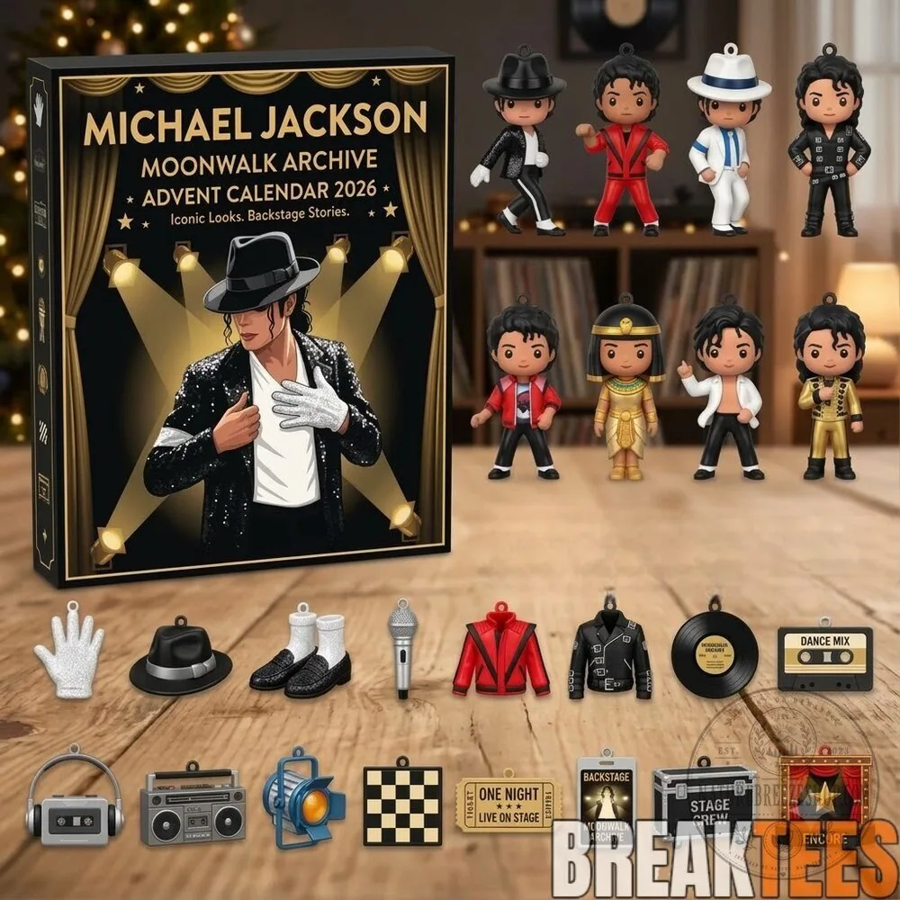 希少⭐️Michael Jackson⭐️スリラーカレンダー新品未開封⭐️ Michael Jackson Moonwalk Archive 2026 Advent Calendar with Iconic