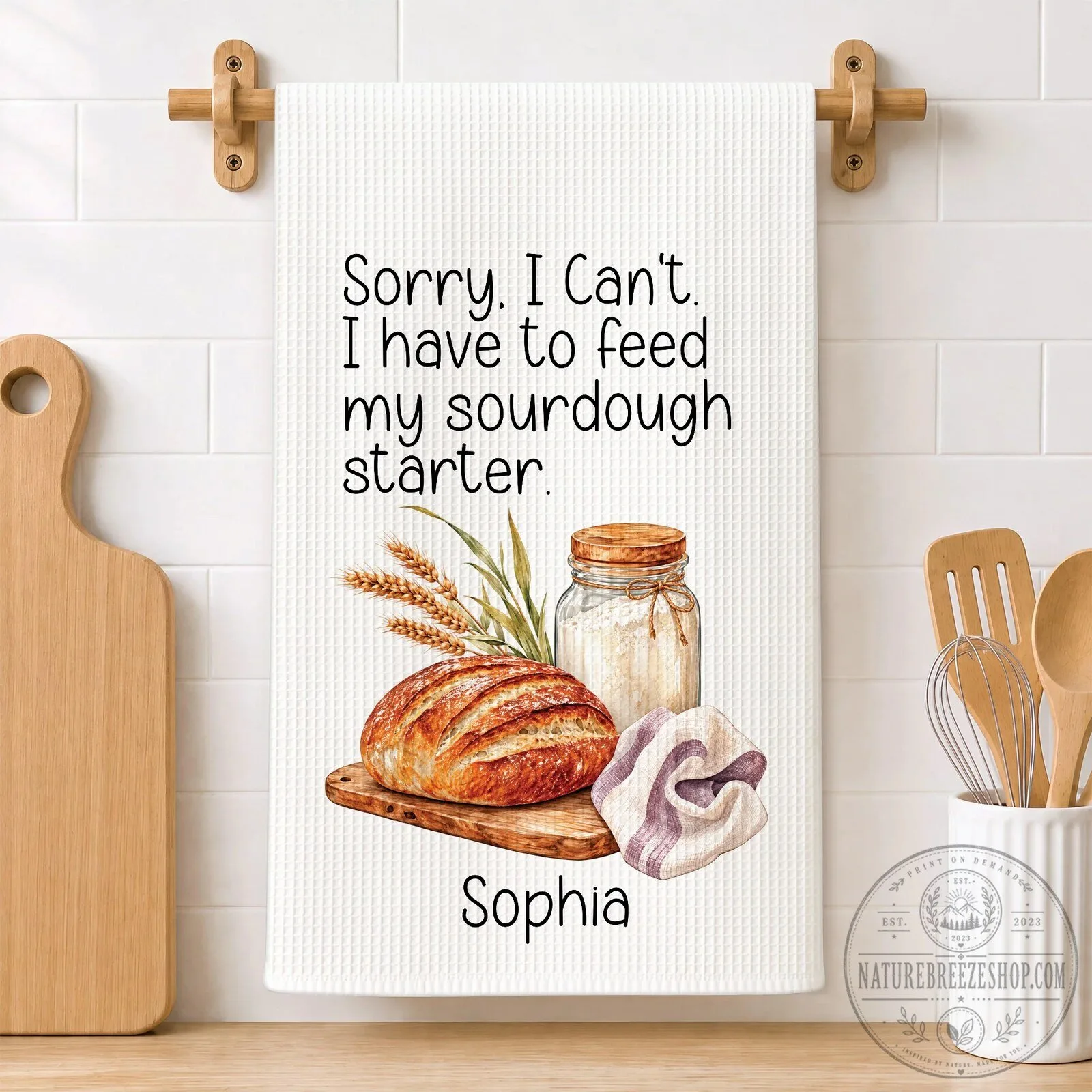 Funny Sourdough Starter Baking Kitchen Dish Towel 12 Funny Sourdough Starter Baking Kitchen Dish Towel