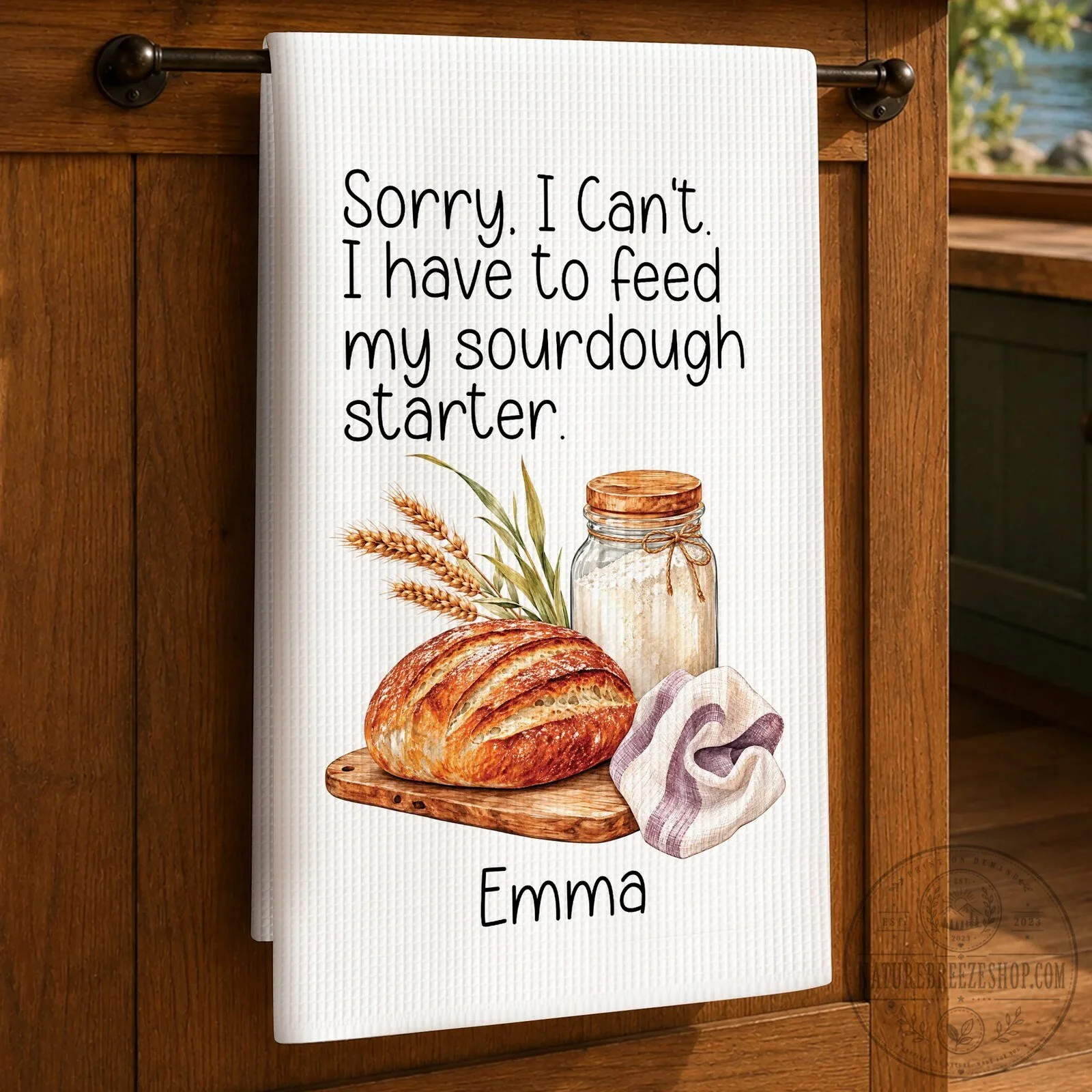 Funny Sourdough Starter Baking Kitchen Dish Towel 12 Funny Sourdough Starter Baking Kitchen Dish Towel