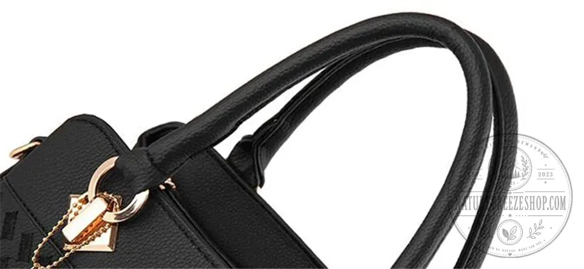 Mustang Custom Name Classic Leather Women's Handbag with Horse Logo 33 Mustang Custom Name Classic Leather Women