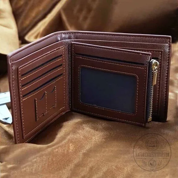 Acura Custom Name Black and Brown Leather Wallet 15 Acura Custom Name Black and Brown Leather Wallet