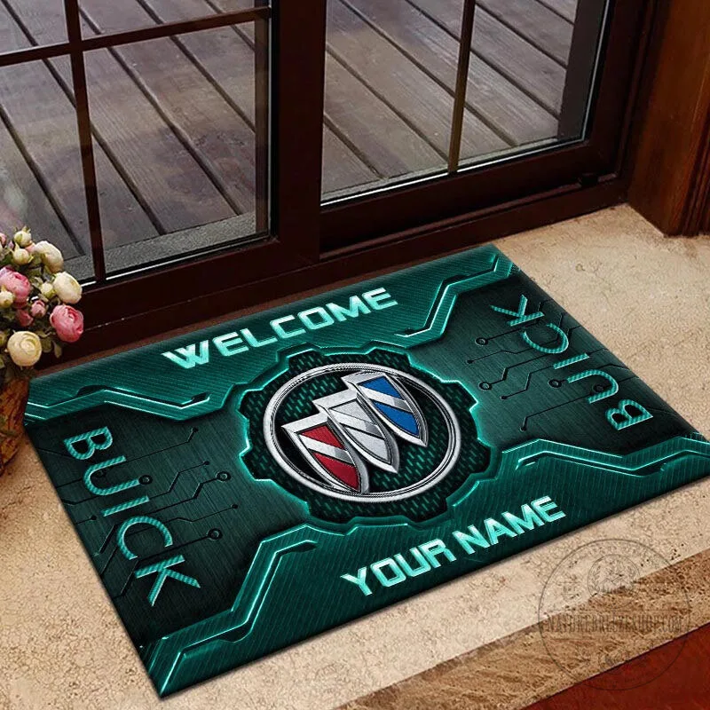 Buick Personalized Welcome Home Doormat with Custom Name 13 Buick Personalized Welcome Home Doormat with Custom Name