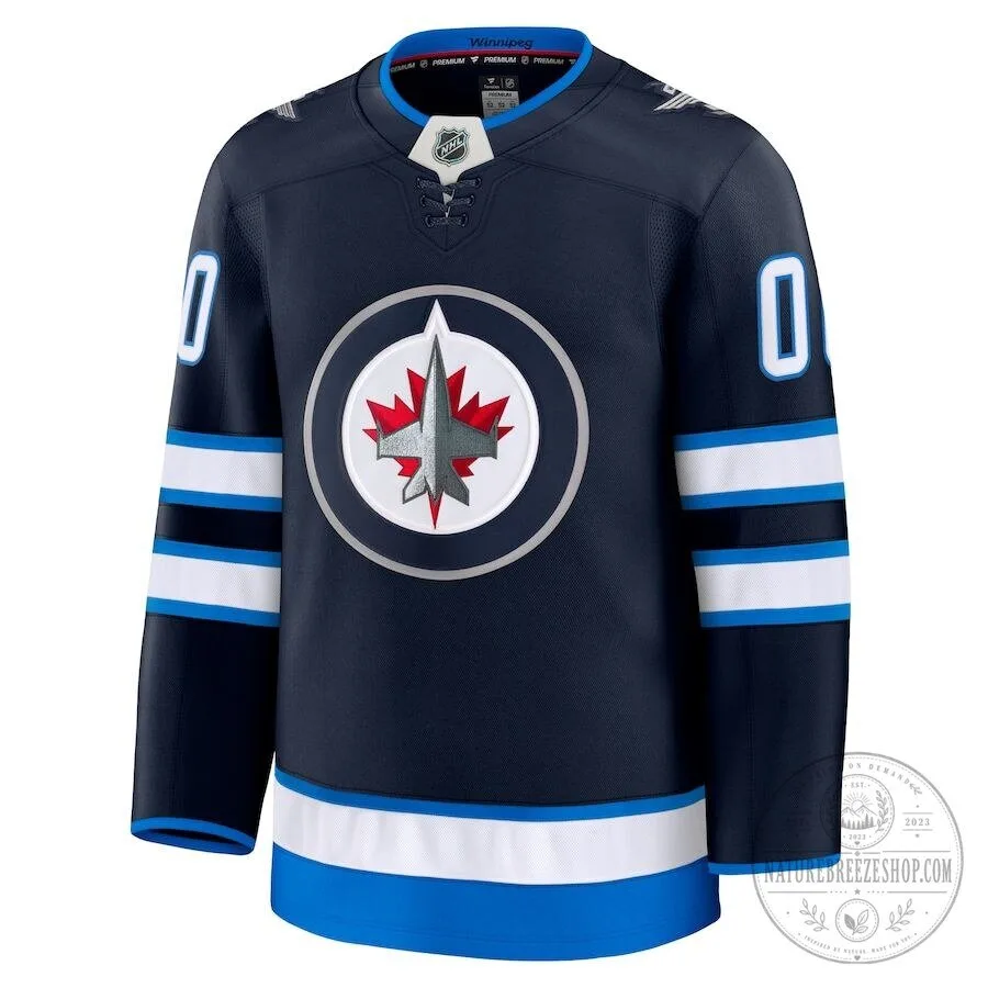 Winnipeg Jets National Hockey League Home Premium Custom Hockey Jersey