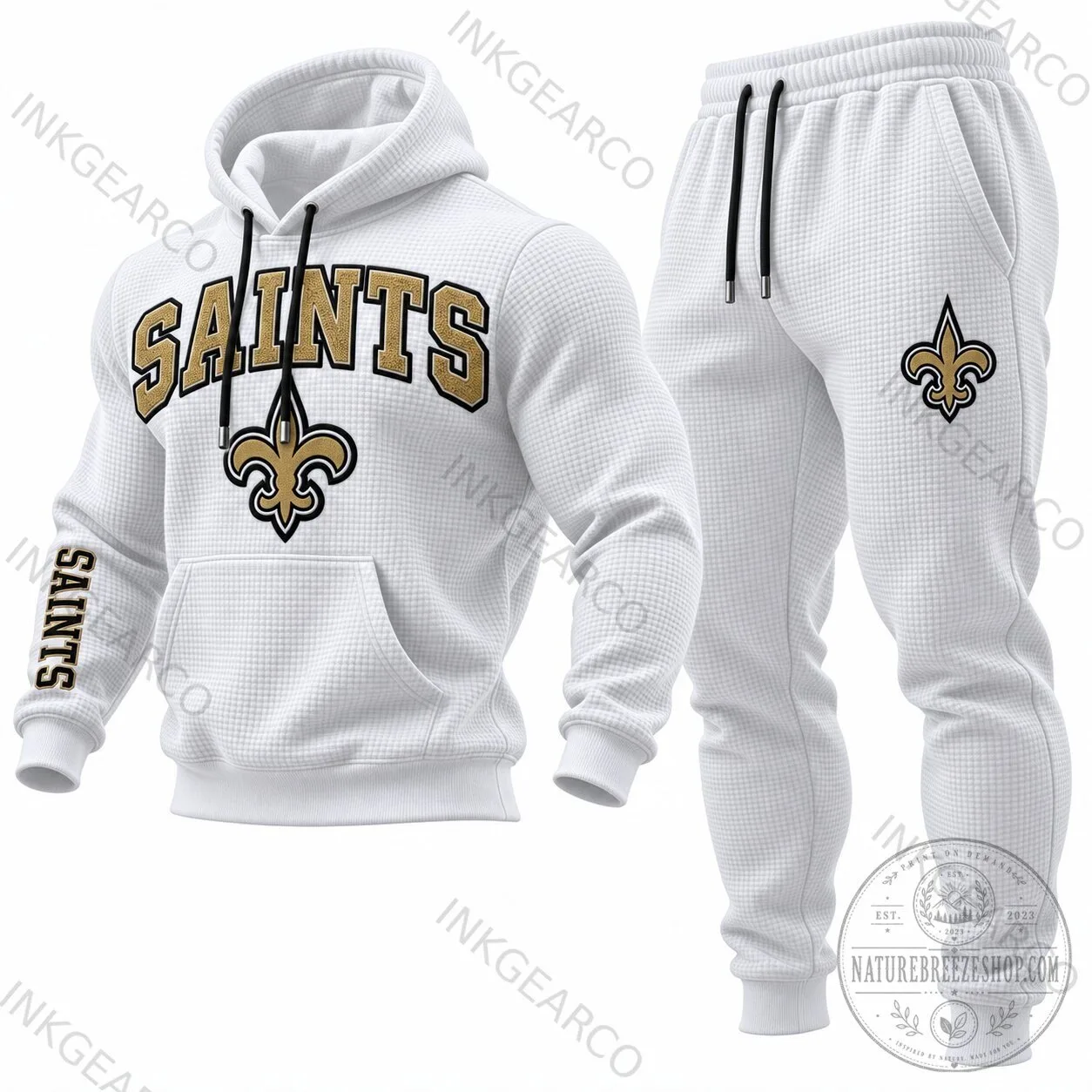 New Orleans Saints NFL Football Team Logo Hoodie