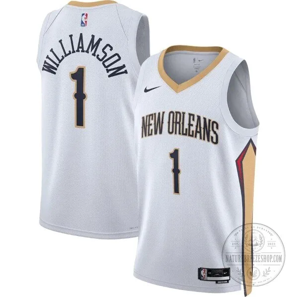 New Orleans Pelicans Zion Williamson Association Edition Basketball Jersey