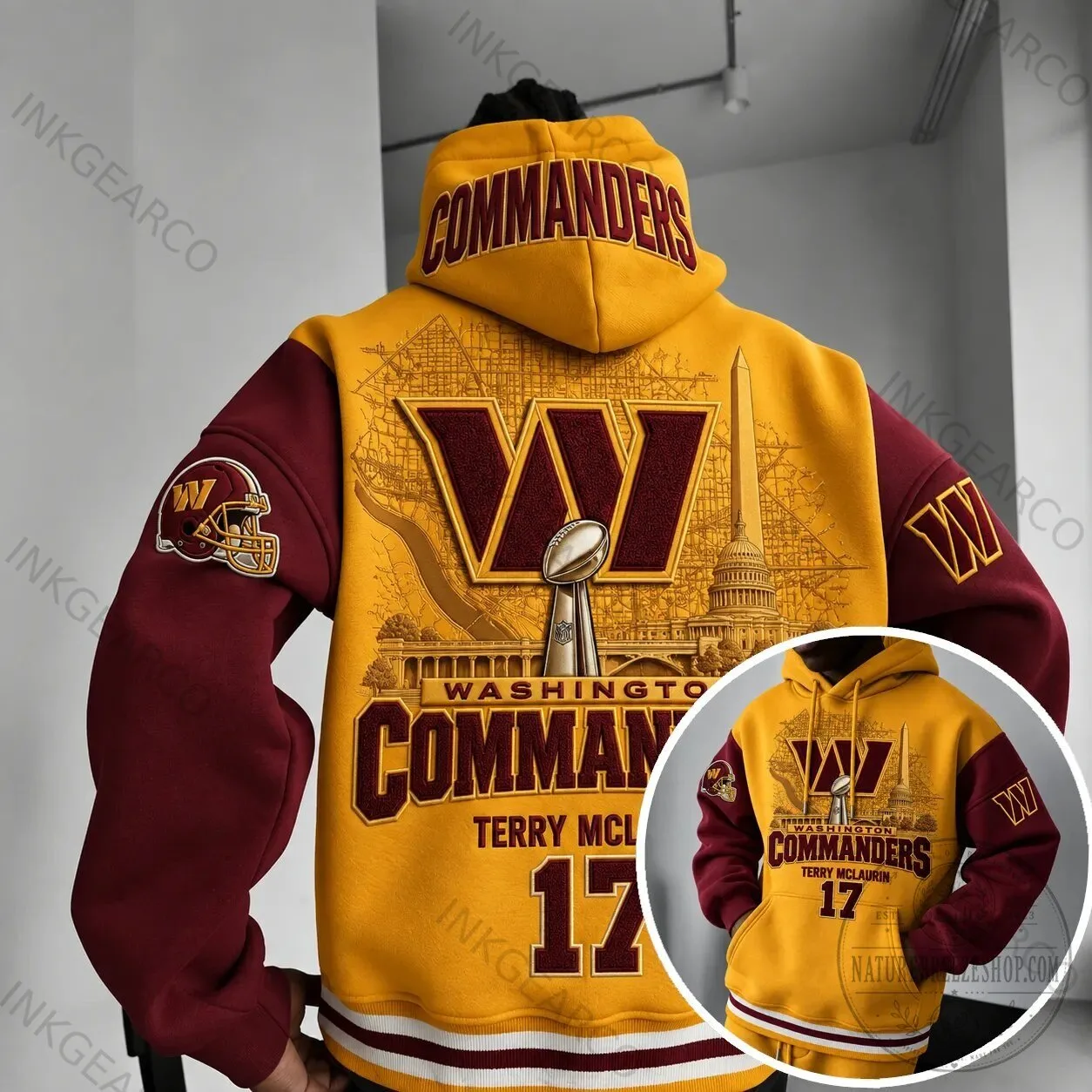 Terry McLaurin Hoodie for Football Fans - Washington Commanders Apparel