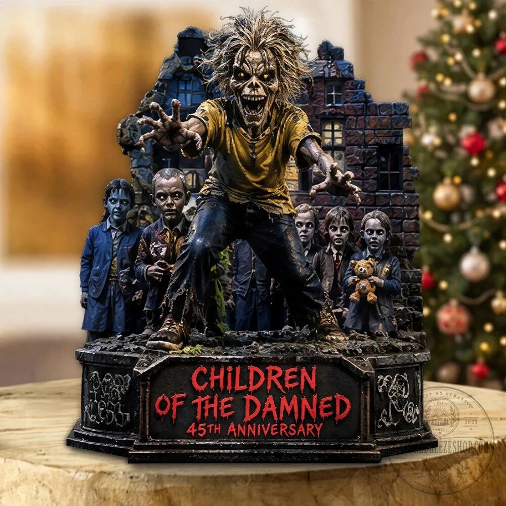 Iron Maiden Children of the Damned 45th Anniversary Acrylic Plaque 1 Iron Maiden Children of the Damned 45th Anniversary Acrylic Plaque