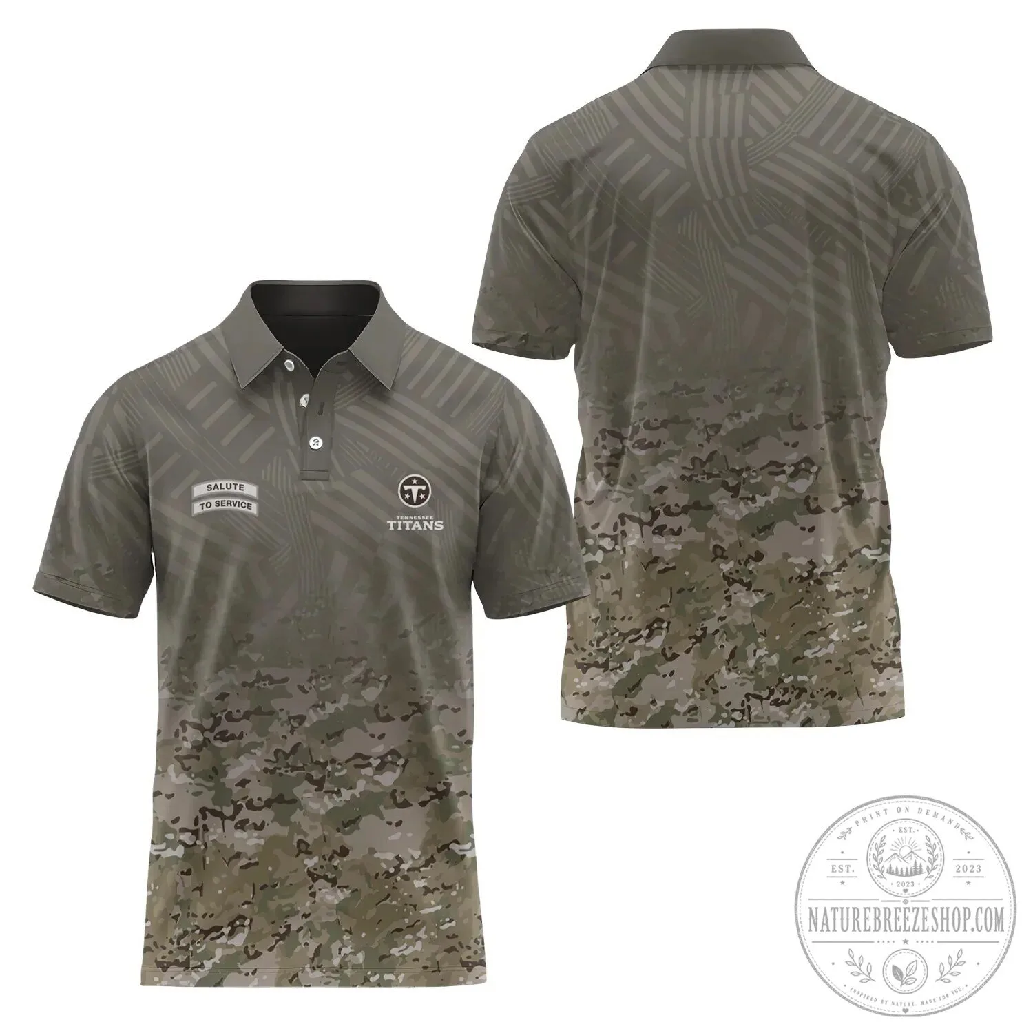 Tennessee Titans Salute To Service Camouflage Military Appreciation Polo Shirt 7 Tennessee Titans Salute To Service Camouflage Military Appreciation Polo Shirt