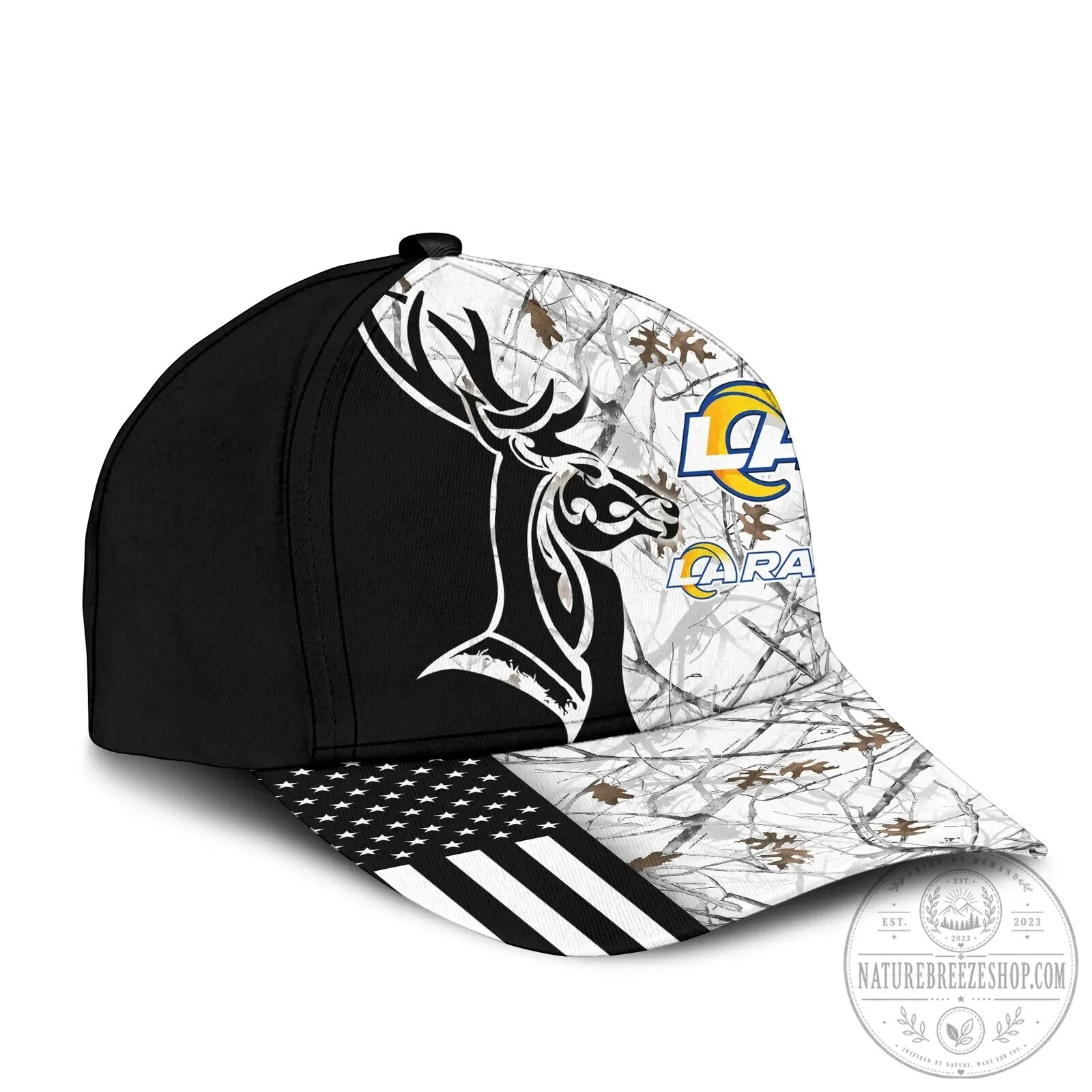 Los Angeles Rams Deer Hunting Camouflage Baseball Cap Hat 11 Los Angeles Rams Deer Hunting Camouflage Baseball Cap Hat