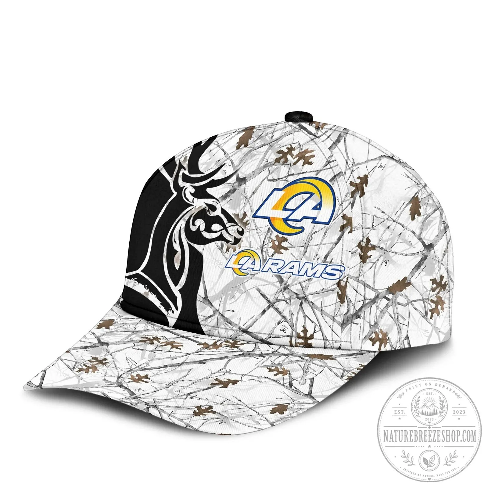 Los Angeles Rams Deer Hunting Camouflage Baseball Cap Hat 12 Los Angeles Rams Deer Hunting Camouflage Baseball Cap Hat