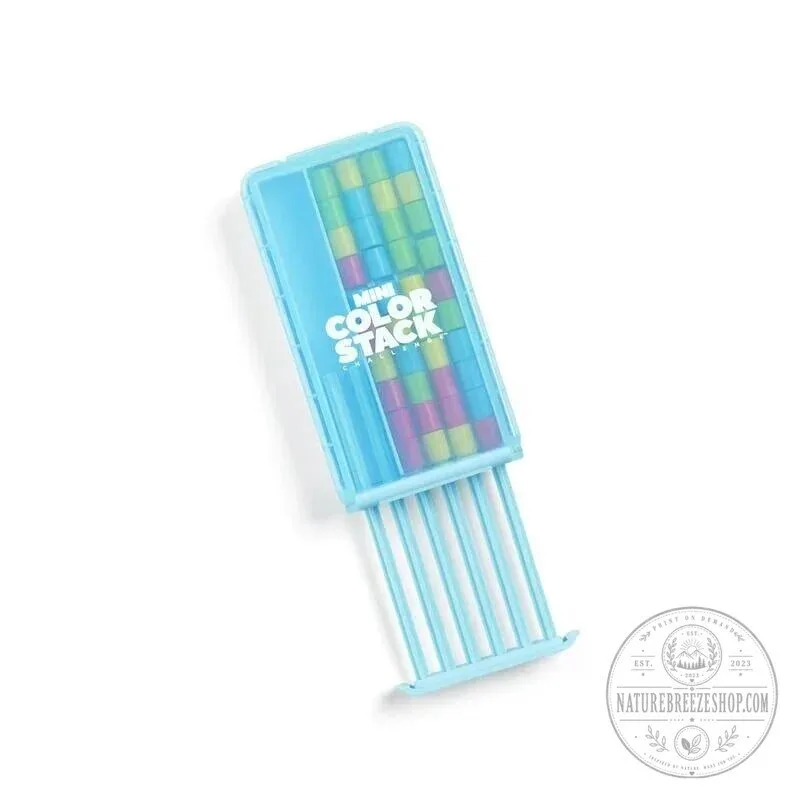 Mini Color Stack Challenge On The Go Travel Puzzle Brain Teaser Game 9 Mini Color Stack Challenge On The Go Travel Puzzle Brain Teaser Game