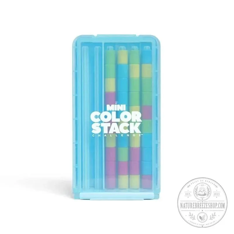 Mini Color Stack Challenge On The Go Travel Puzzle Brain Teaser Game 11 Mini Color Stack Challenge On The Go Travel Puzzle Brain Teaser Game
